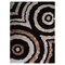 Edge Collections - 8' x 10' - Brown - Geometric Hand-Tufted Shag Area Rug - 1 Piece